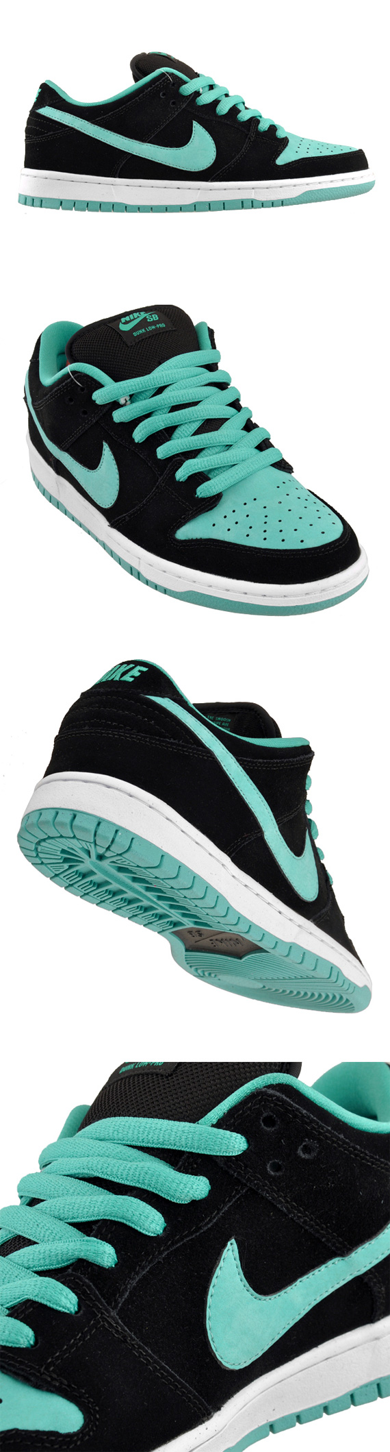 Nike Sb Dunk Low Black Clear Jade 3