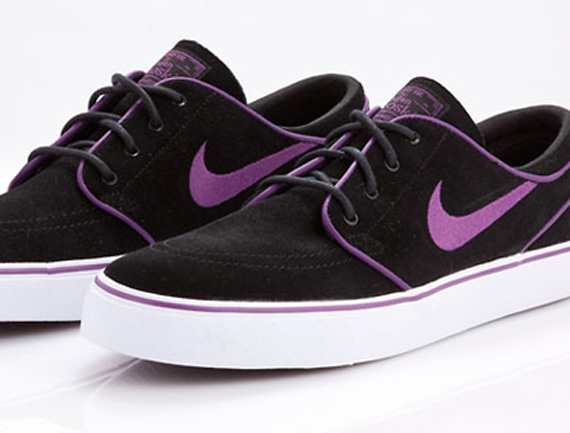 Nike SB Zoom Stefan Janoski - Black - Vintage Purple - White