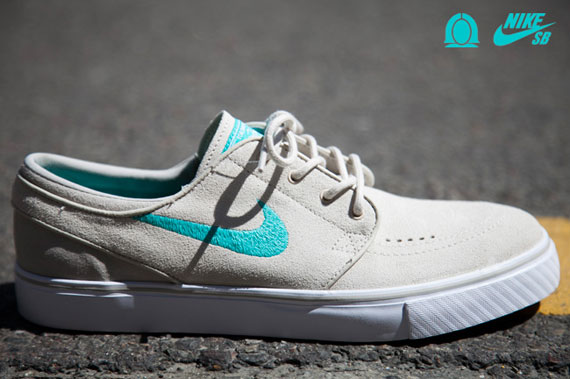 Nike Sb Stefan Janoski Birch Clear Jade New Images 3