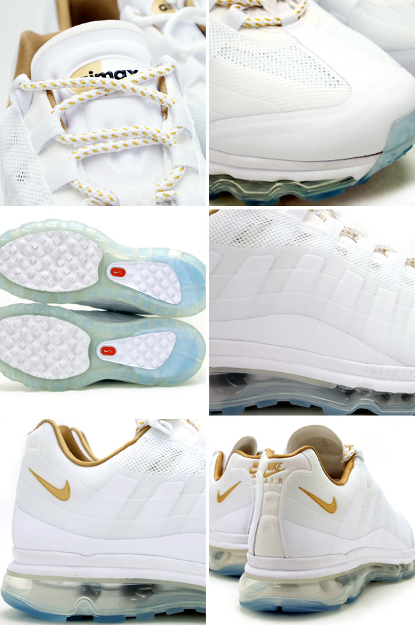 Nike Wmns Air Max 95 Bb Ap White Metallic Gold 3