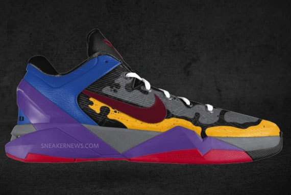 Nike Zoom Kobe Vii Id Poison Dart Frog Options Available 3