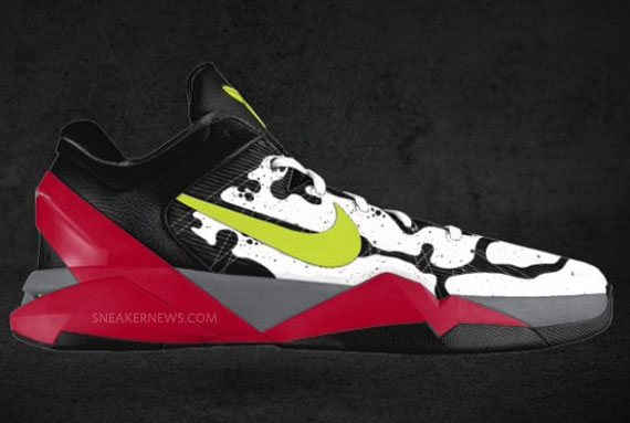 Nike Zoom Kobe Vii Id Poison Dart Frog Options Available 4