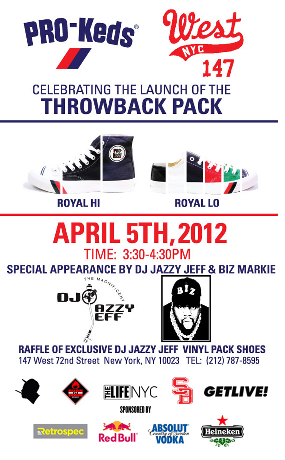 Pro Keds Throwback Pack Launch Jazzy Jeff Biz Markie 2