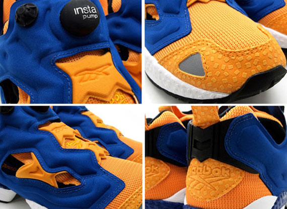 Reebok Insta Pump Fury – Orange – Blue