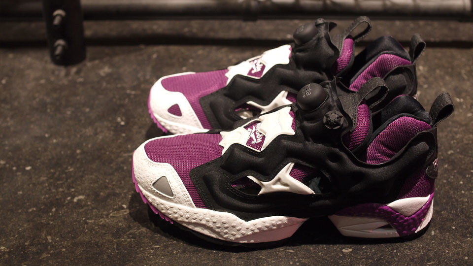 Reebok Insta Pump Fury Purple White Black 2