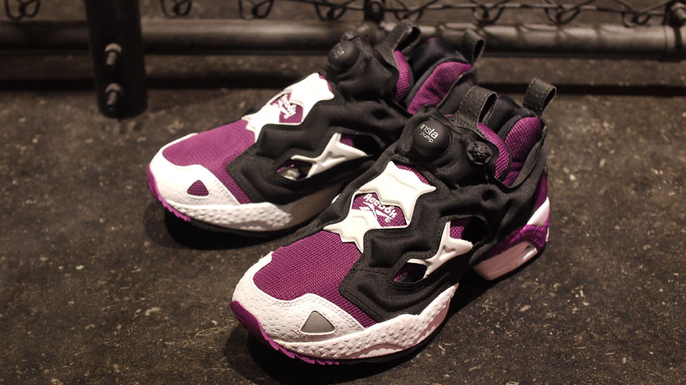 Reebok Insta Pump Fury Purple White Black 3