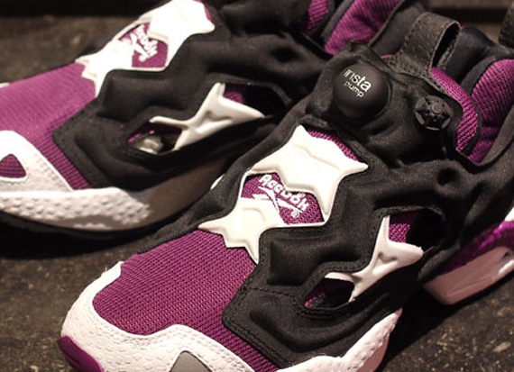 Reebok Insta Pump Fury Purple White Black