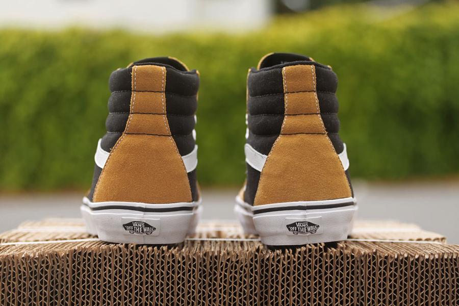 Vans Sk8 Hi Suede Honey Mustard 3