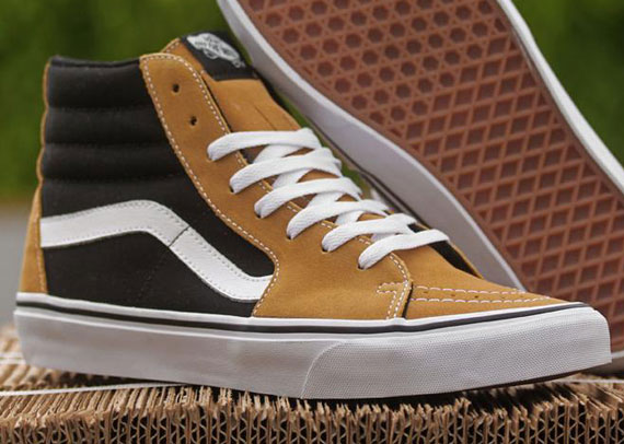 Vans Sk8-Hi Suede 'Honey Mustard'