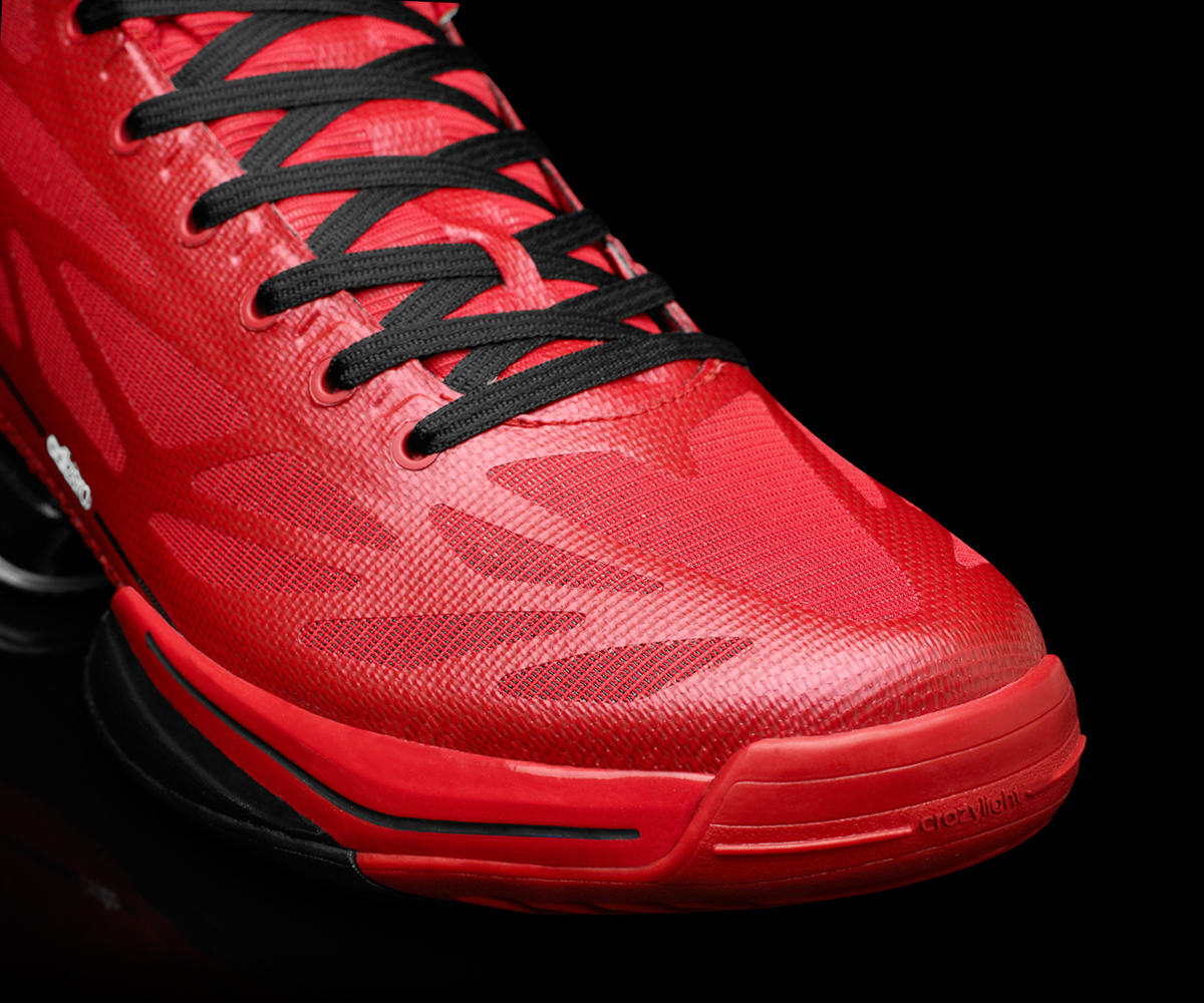Adidas Adizero Crazy Light 2 Scarlet White Black 01