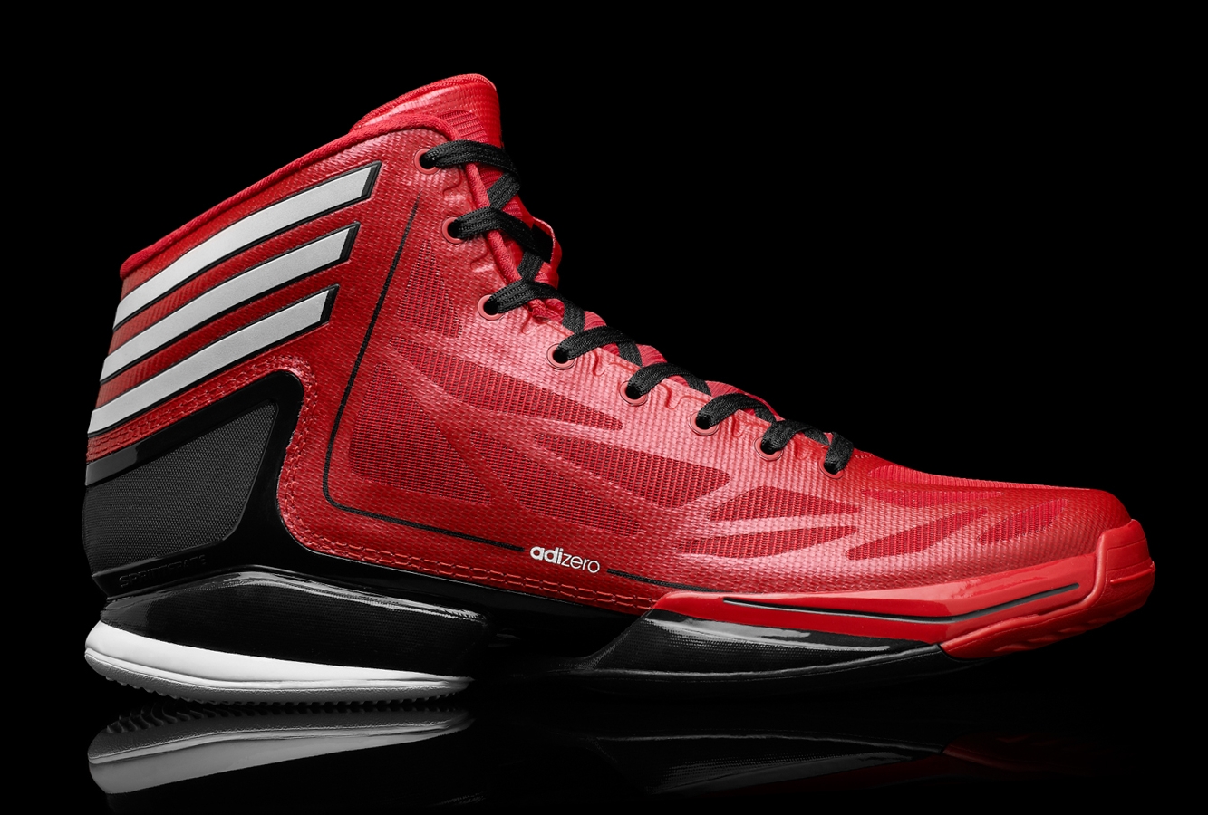 Adidas Adizero Crazy Light 2 Scarlet White Black 02