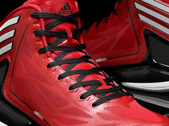 adidas adiZero Crazy Light 2 - Scarlet - Black - White