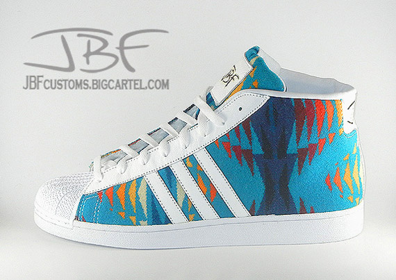 Adidas Pro Model Hi Pendleton Customs By Jbf 2