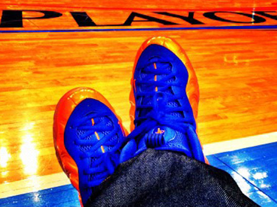 Nike Air Foamposite One 'Knicks' - 1 of 2