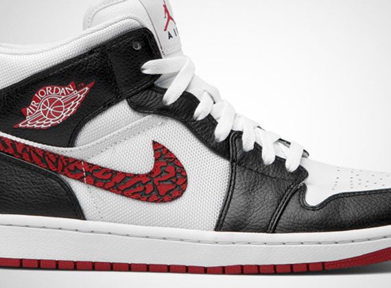 Air Jordan 1 Phat White Varsity Red Black June 2012 1