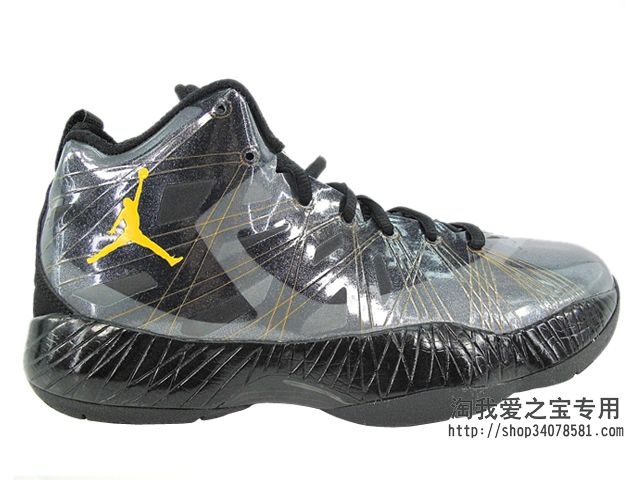 Air Jordan 2012 Lite Black Grey Yellow 2