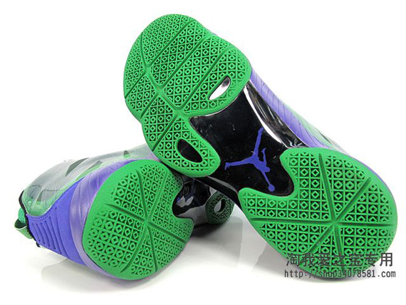 Air Jordan 2012 Lite Green Purple 1