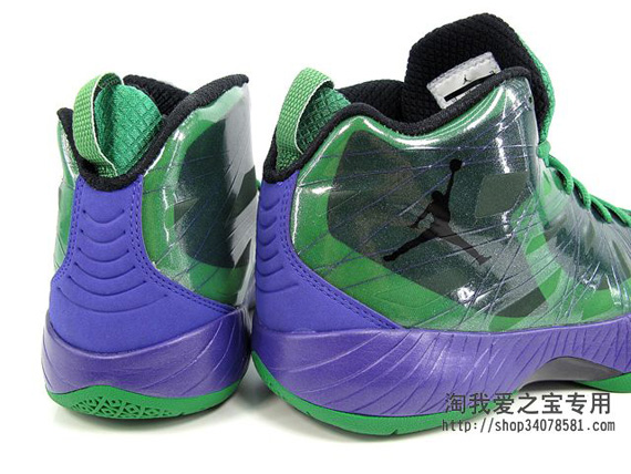 Air Jordan 2012 Lite Green Purple 4