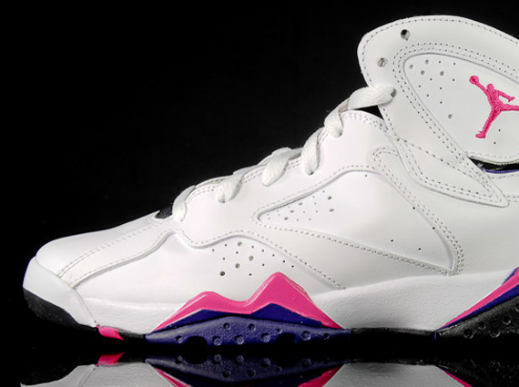 Air Jordan 7 White Pink 1