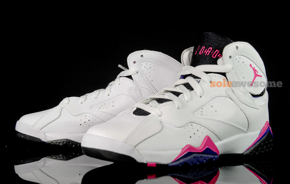 Air Jordan 7 White Pink 2