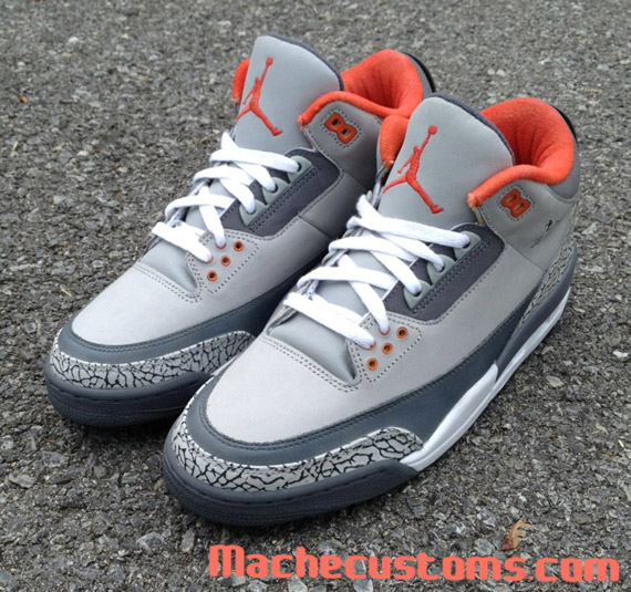 Air Jordan Iii Pigeon Customs By Mache Marcus Gilchrist 2