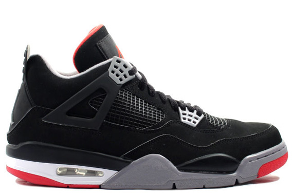 Air Jordan Iv Bred Price Increase Holiday 2012