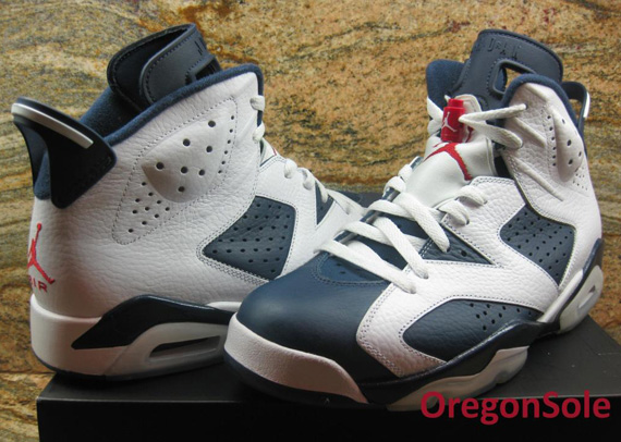 Air Jordan Vi Olympic 2012 Unreleased Sample 3