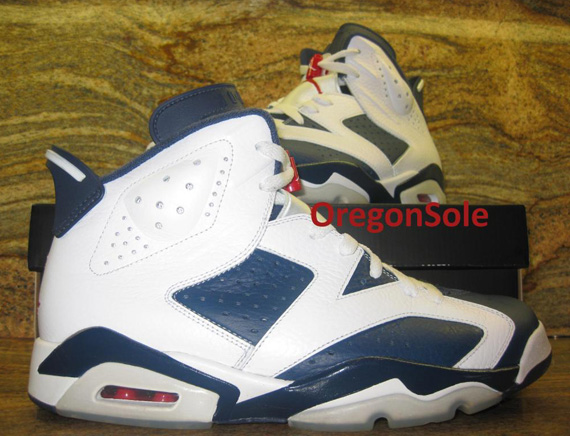 Air Jordan Vi Olympic 2012 Unreleased Sample 5