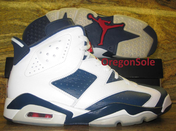 Air Jordan Vi Olympic 2012 Unreleased Sample 6