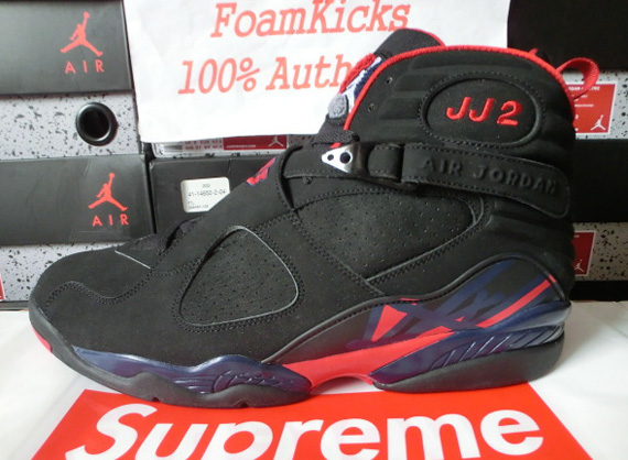 Air Jordan Viii Joe Johnson Atlanta Hawks Away Pe 2