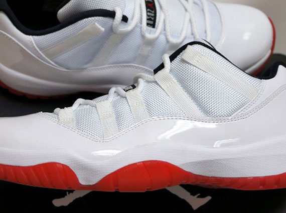 Air Jordan XI Low – White – Varsity Red – Black | Release Reminder