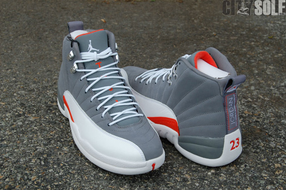 Air Jordan Xii Cool Grey Full Family 4