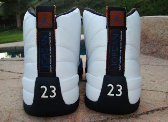 Air Jordan Xii French Blue Black Copper Sample 6