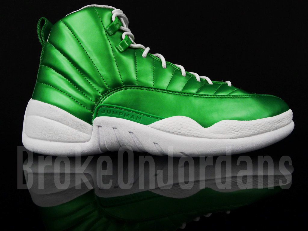 Air Jordan Xii Retro Metallic Green Sample 2