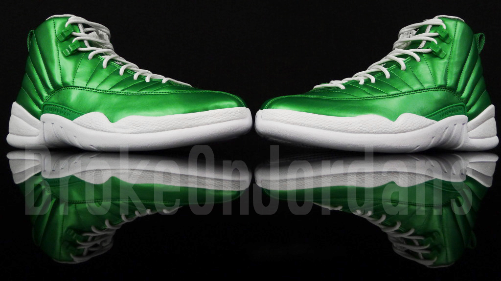 Air Jordan Xii Retro Metallic Green Sample 4