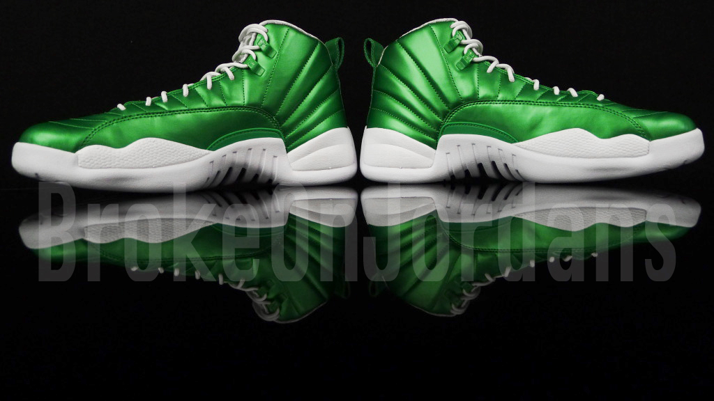Air Jordan Xii Retro Metallic Green Sample 5