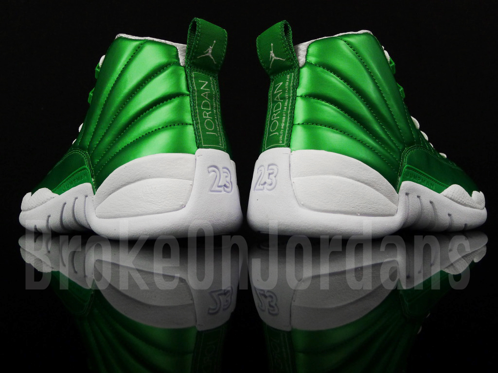 Air Jordan Xii Retro Metallic Green Sample 9