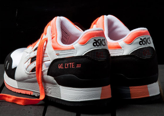 Asics Gel Lyte Iii Black Orange Blaze