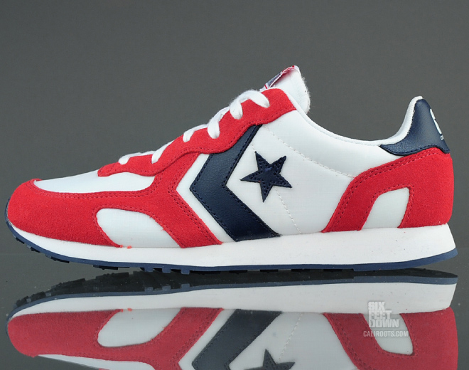 Converse Auckland Racer Ox Red White Navy 3