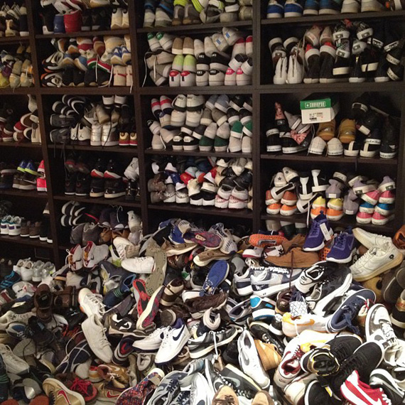 Edison Chen Sneaker Closet