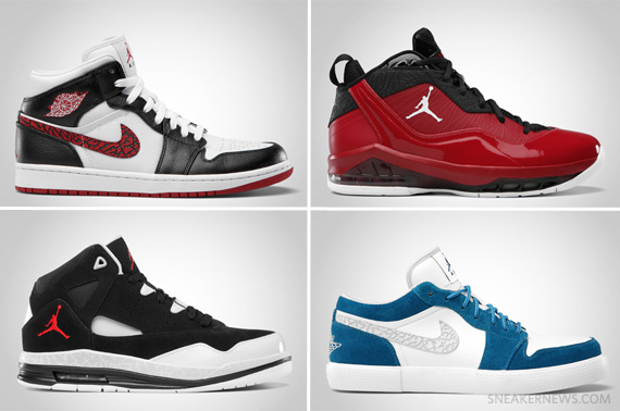 Jordan Brand June 2012 Footwear