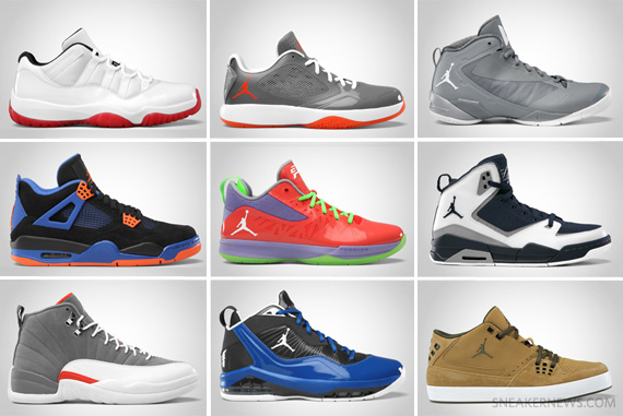 Jordan Brand May 2012 Footwear Update