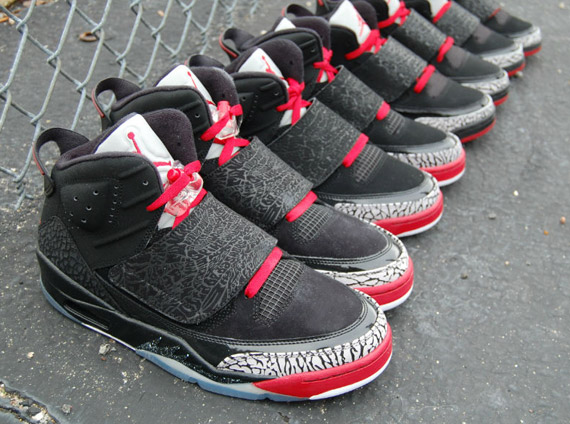 Jordan Son Of Mars Bred Full Family Sizes