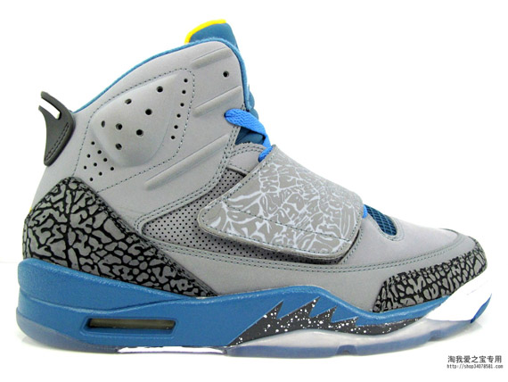 Jordan Son Of Mars Stealth Blue Gold New Images 2