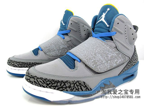 Jordan Son Of Mars Stealth Blue Gold New Images 3