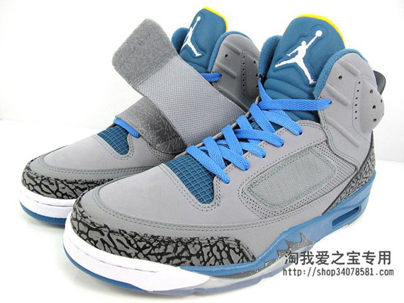 Jordan Son Of Mars Stealth Blue Gold New Images 6