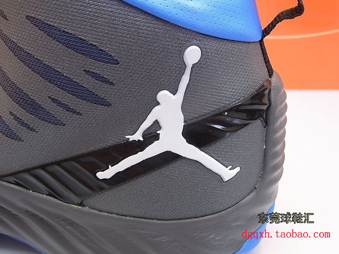Jordan Super Fly Grey Black Blue 1