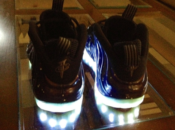 Nike Air Foamposite One Galaxy Light Up Customs By Jason Negron 4