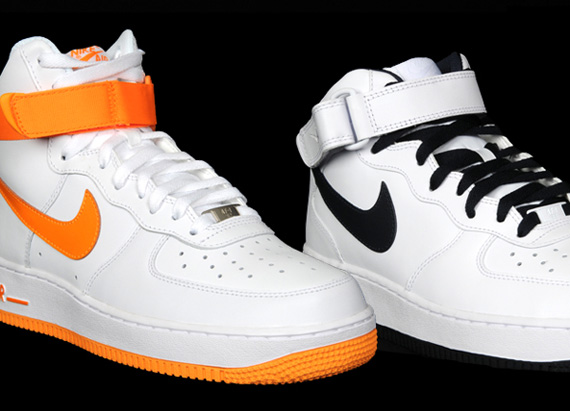 Nike Air Force 1 High + Mid – May 2012 Colorways