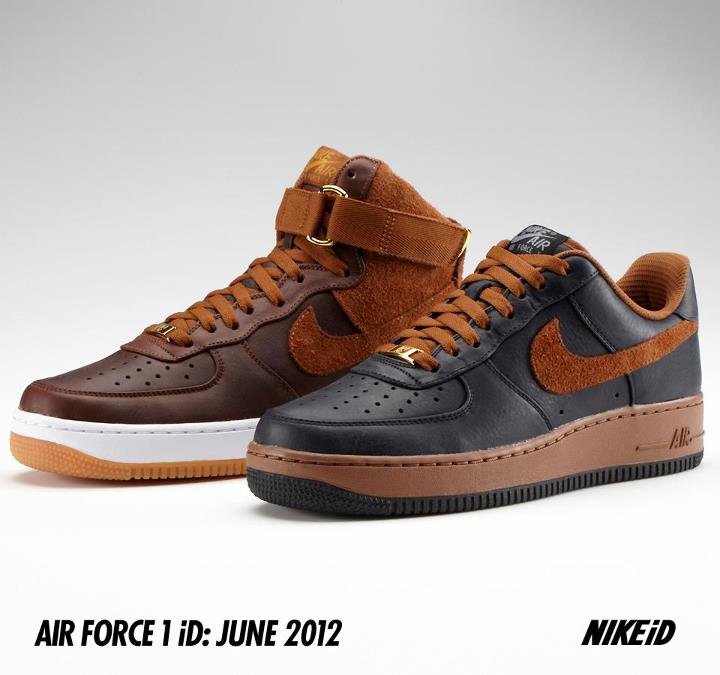 Nike Air Force 1 Id Pioneer Leather June 2012 2
